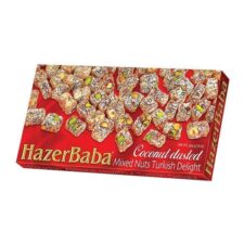 Coconut Dusted Mixed Nuts Turkish Delight