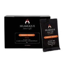 Selamlique Cinnamon Turkish Coffee Sachets Packs of 24