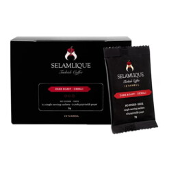 Selamlique Dark Roast Turkish Coffee Sachets Packs of 24
