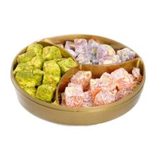 Haci Serif Double Roasted Turkish Delight with Pistachio and Kadayifi 125gr