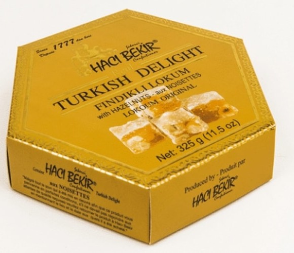 Turkish Delight with Hazelnut