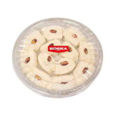 Koska Traditional Turkish Delight Sultan with Pistachio Transparent Boxed 450 gr