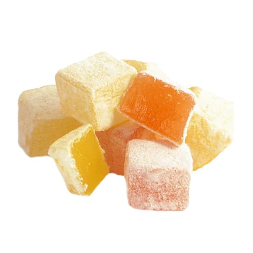 Koska Traditional Turkish Delight with Orange and Lemon Flavored