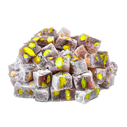 Koska Traditional Turkish Delight with Pistachio Sugar-Free for Diabetic 160 gr (5.65oz)