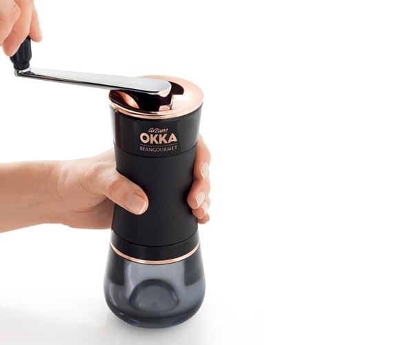 Arzum Okka Turkish Copper Coffee Grinder & Mill