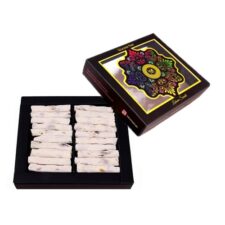 Finger Turkish Delight with Honey, Milk and Pistachio in Small Box