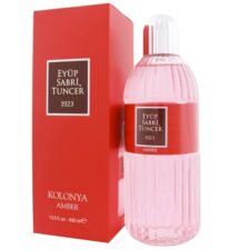 Eyüp Sabri Tuncer Amber Scented Glass Bottle Turkish Cologne