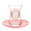 Lav Turkish Tea Glass Set Pink Love Dream (12pcs)