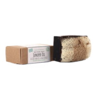 Turkish Natural Handmade Soap Juniper Oil With Organic Zucchini Fiber