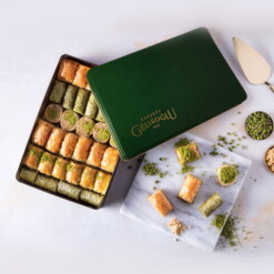 Mixed-Baklava-In-Metal-Box