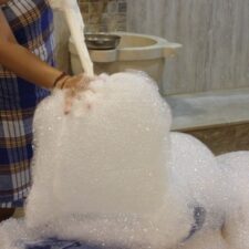 Bath Foam Bag