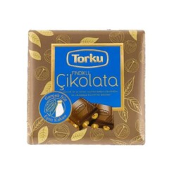 Torku Turkish Chocolate Bar with Hazelnut 65 gr (2.3oz)