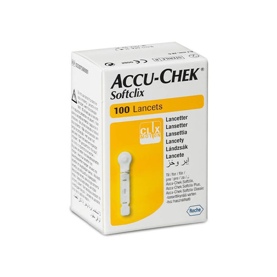 Accu-Chek Softclix Lancets for Diabetic Patients 100 Needle