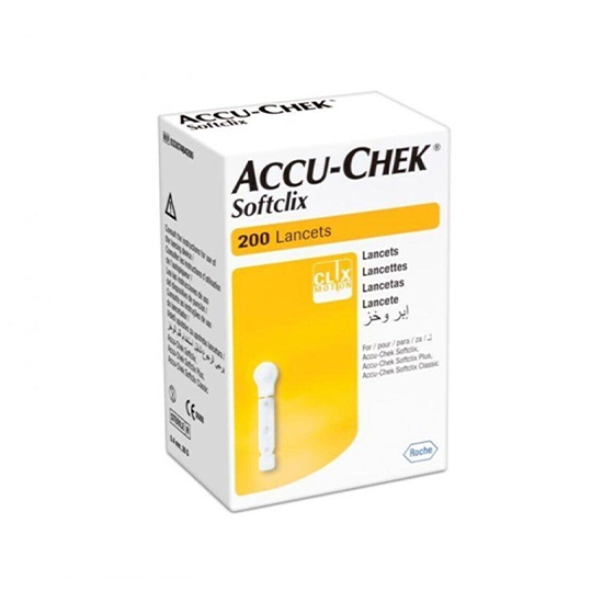 Accu-Chek Softclix Lancets for Diabetic Patients 200 Needle