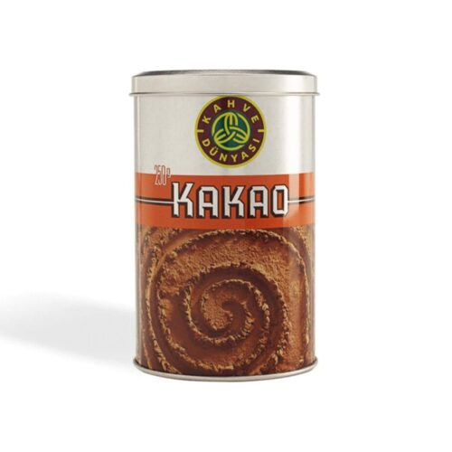 Kahve Dunyasi Cocoa Powder Metal Box 250 gr (8.82oz)