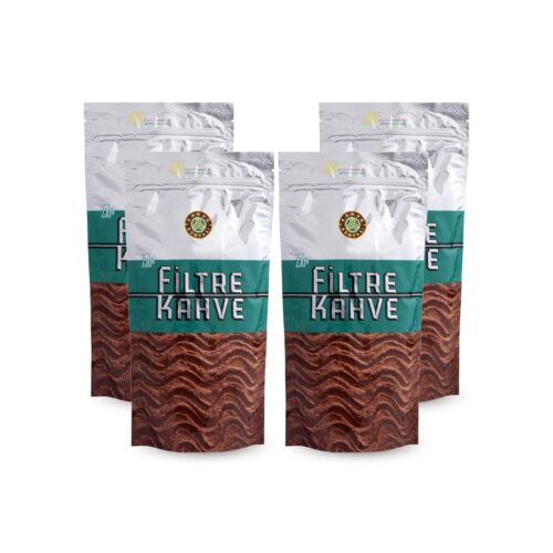 Kahve Dunyasi Filtered Coffee 250 gr (8.8 oz) - 4 Pieces