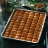 Koskeroglu Baklava with Walnut on a Tray