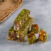 Koskeroglu Coated with Pistachio Honey Turkish Delight with Pistachio 1000 gr (35.28oz)