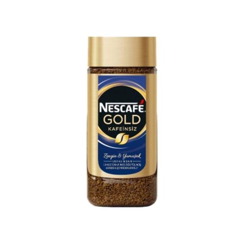 Nestle Nescafe Gold Caffeine-Free Instant Coffee 100 gr (3.52oz)