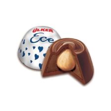Ulker Ece Whole Hazelnut and Hazelnut Cream Milk Chocolate 1000 gr (35.28oz)
