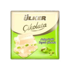 Ulker White Chocolate with Pistachios 60 gr (2.11oz)