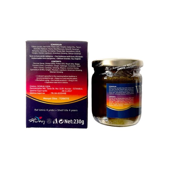 Vi Times Mixed Herbal Paste with Honey 230 gr (8.12oz)-