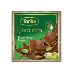 Chocolate Bar with Whole Pistachio Torku 65 gr (2.29oz)