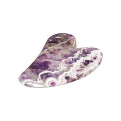 Mitr Natural Amethyst Gua Sha Stone Massager 45 gr (1.58oz)