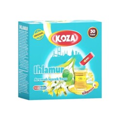 Single Serving Linden Flavored Powdered Drink Koza 1.5 gr (0.05oz) x50