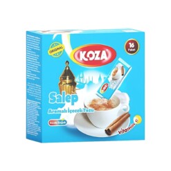 Single Serving Turkish Sahlep Powder Koza 8 gr (0.28oz) - 16 Pieces