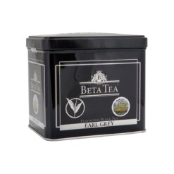 Beta Bergamot Flavored Earl Grey Black Tea in Metal Box Beta Tea