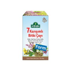 Arifoglu 7 in 1 Natural Mixed Herbal Tea Bags - 20 Tea Bags