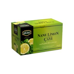 Natural Mixed Herbal Tea with Mint and Lemon Akzer 24 gr (0.84oz)