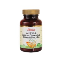 Royal Jelly - Red Ginseng - Pollen - Propolis Food Supplement Tablet Balen 1000 mg x 60 Pieces