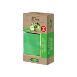 Natural Apple Soap with Gifted Pouch and Soap Dish Phytoflora 125 gr (4.40oz)