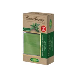 Natural Daphne Leaf Soap with Gifted Pouch and Soap Dish Phytoflora 125 gr (4.40oz)