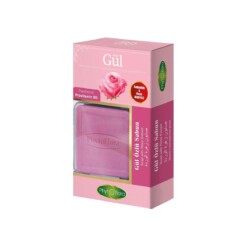 Natural Rose Soap with Gifted Pouch and Soap Dish Phytoflora 125 gr (4.40oz)