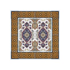 Ottoman Patterned 60x60 cm Kutahya Style Ceramic Tile Set